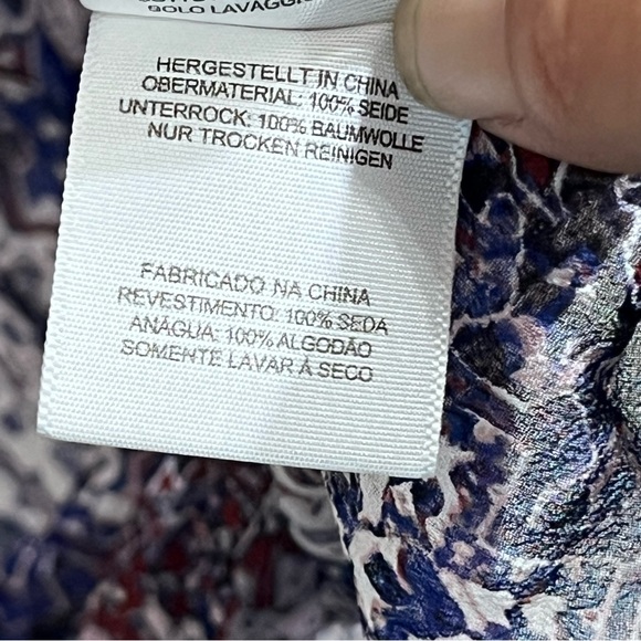 Joie 100% Silk Cover Up Women’s Size Large Multicolor Oversized Swim - Picture 7 of 10